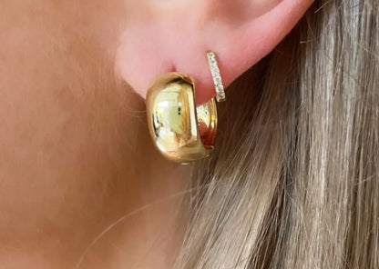 14k Gold Plated MimiHoops