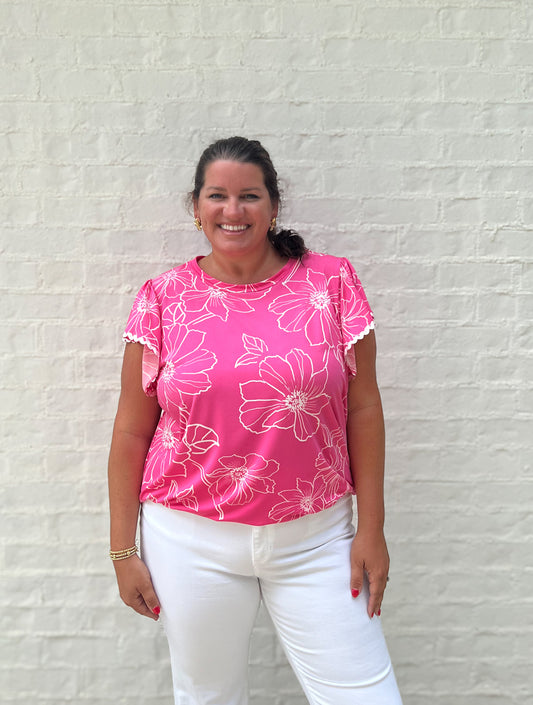 Utterly Fluttery Blouse