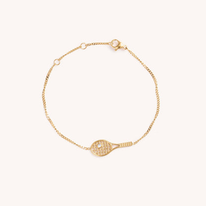 Tennis Racket Bracelet