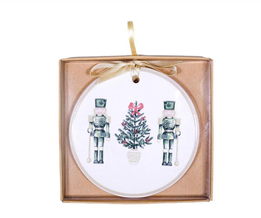 Watercolor Nutcracker Ornament
