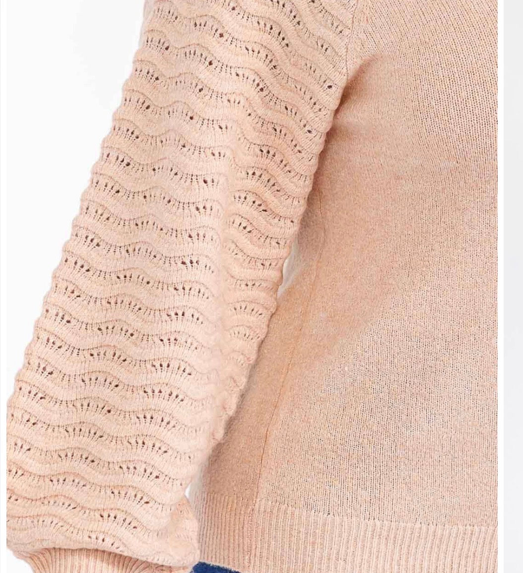 Pretty As A Peach Sweater