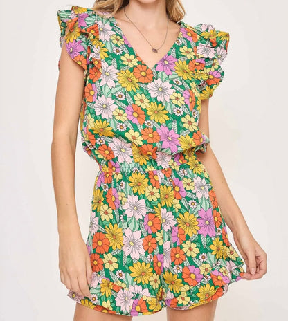 Floral Romper