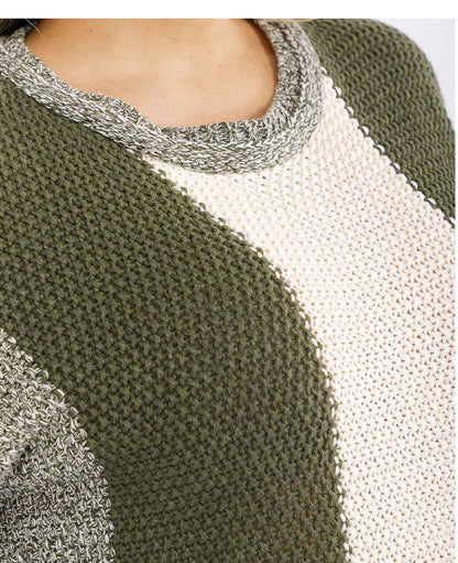 Nina’s Knit Colorblock Sweater