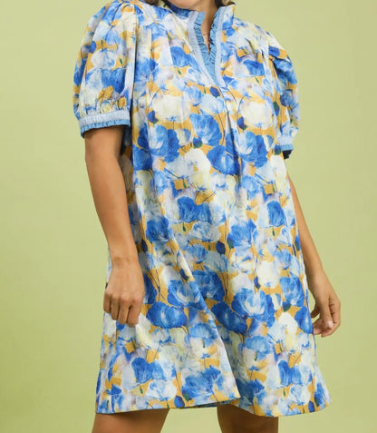 Carley’s Contrast Trim Dress