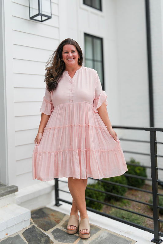 A Real Peach Of A Dress