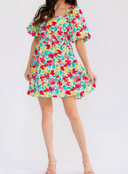 Fit, Flare, & Floral Dress