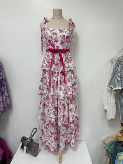Tera Tiered Midi Dress