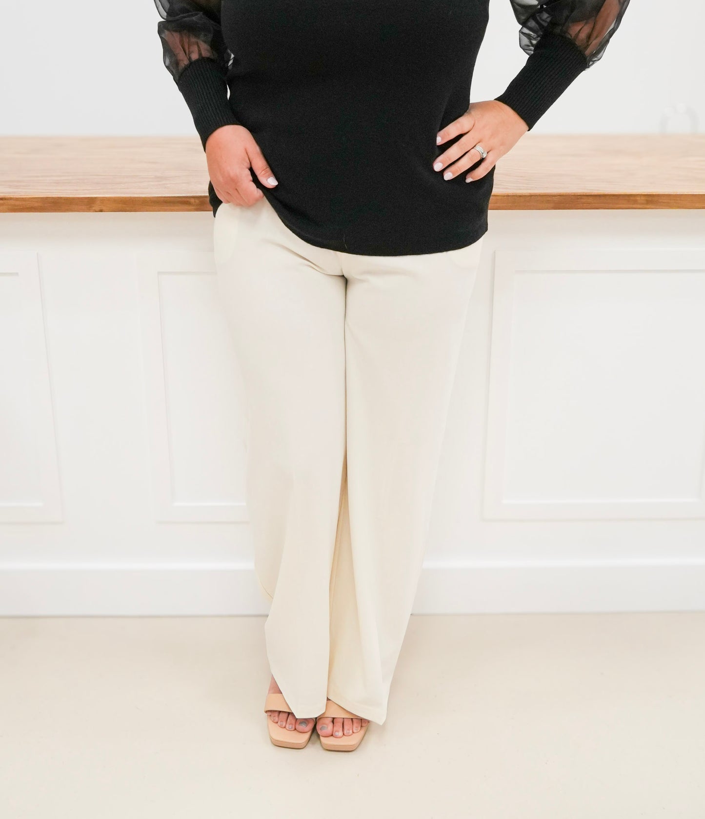 Winter White Dress Pants