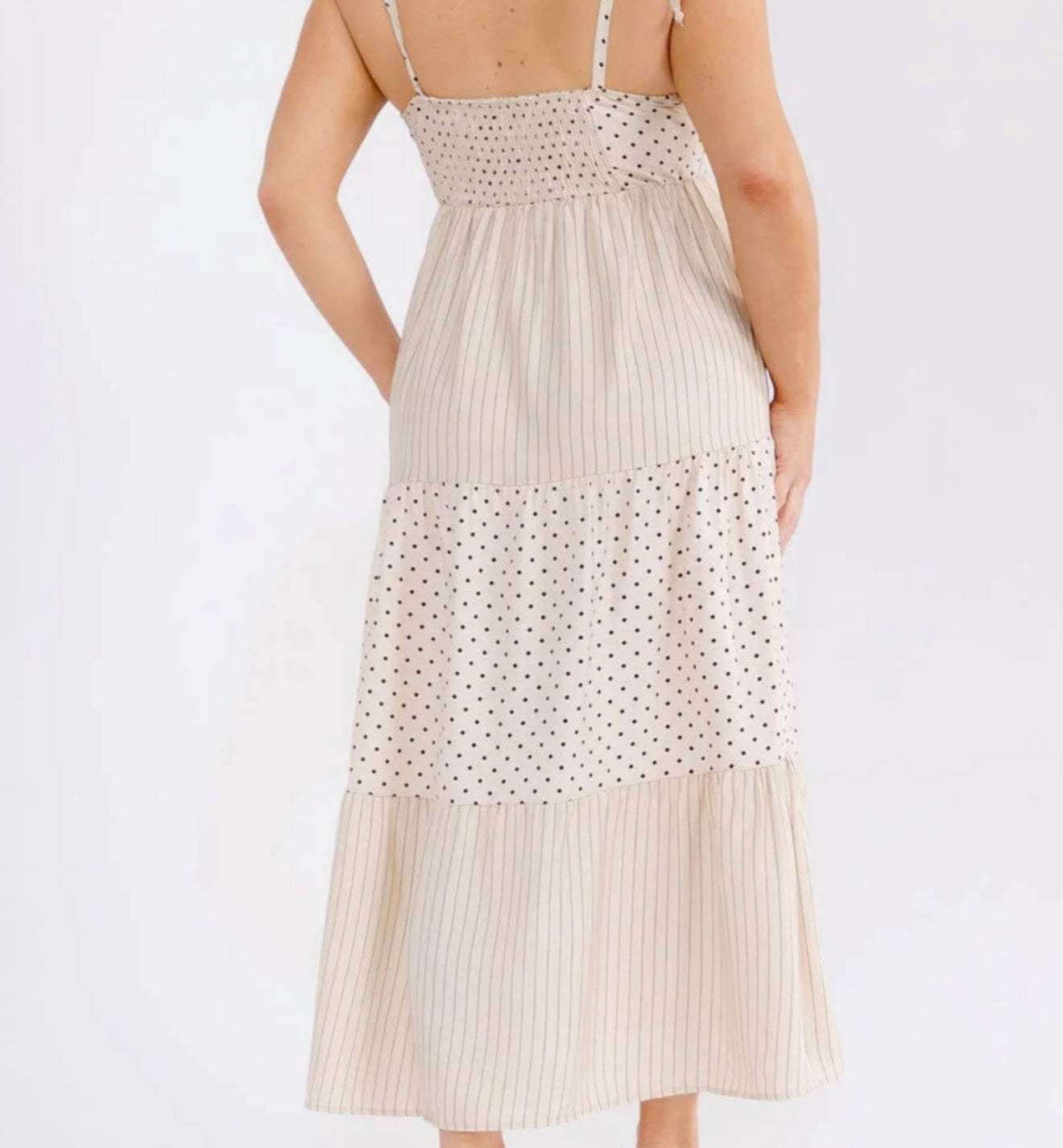 Polka Dots & Stripes Dress