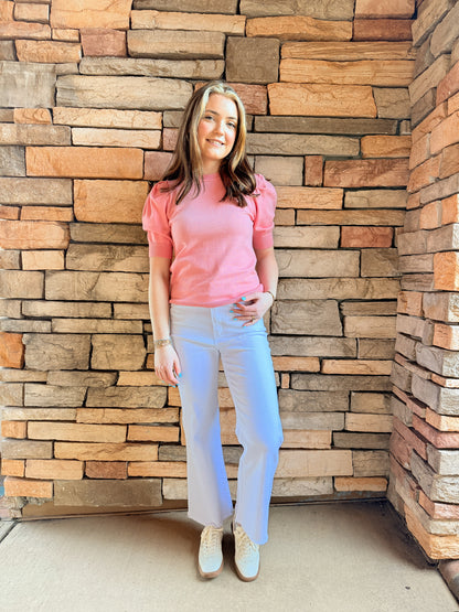 Peyton Puff Sleeve Sweater