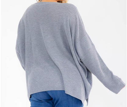 Greta Grey Sweater