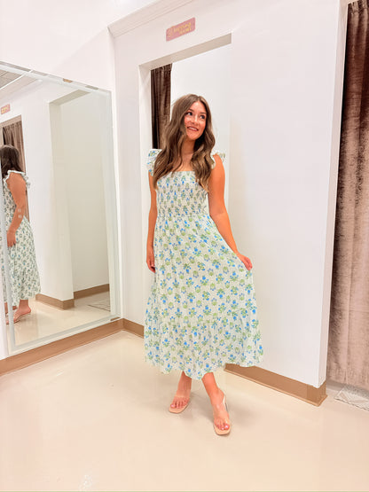 Tallie Tile Pattern Midi Dress