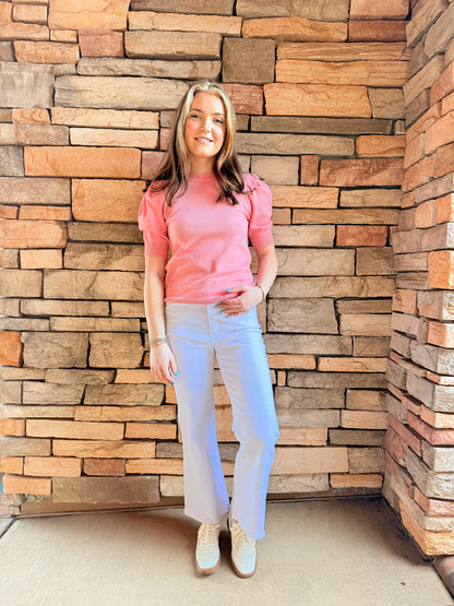 Peyton Puff Sleeve Sweater