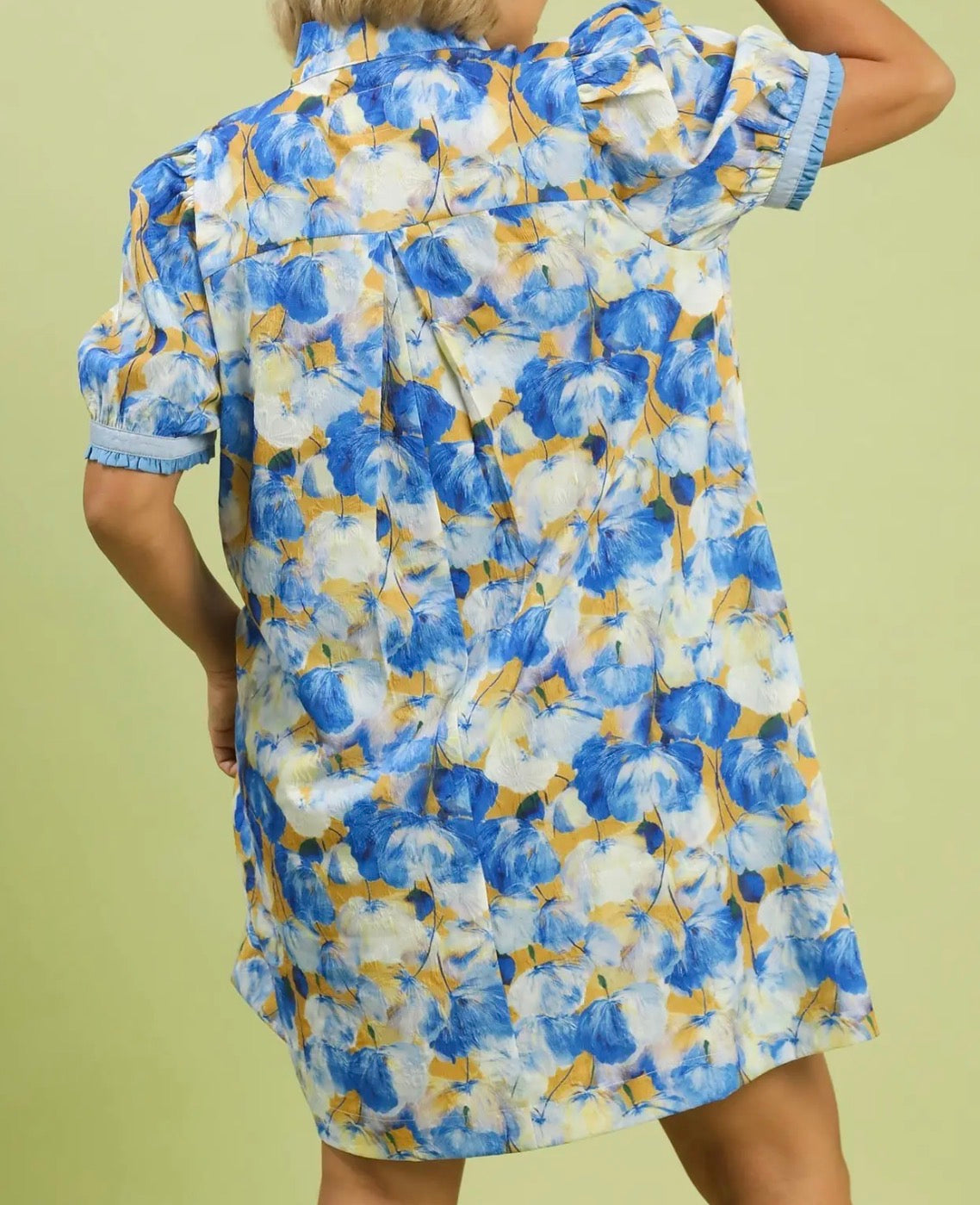 Carley’s Contrast Trim Dress