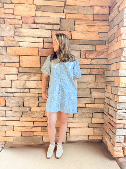 Everly Eyelet Mini Dress