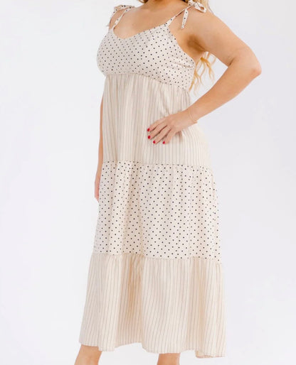 Polka Dots & Stripes Dress