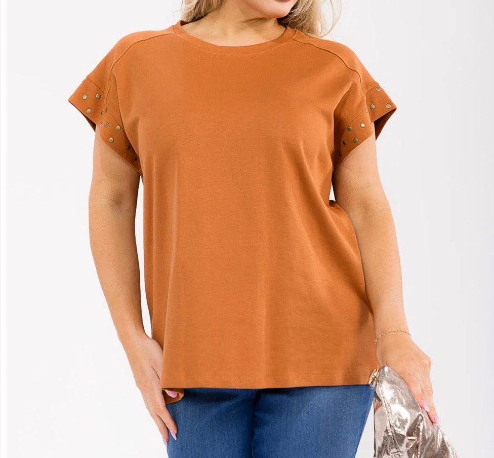 Stunning Studded Top