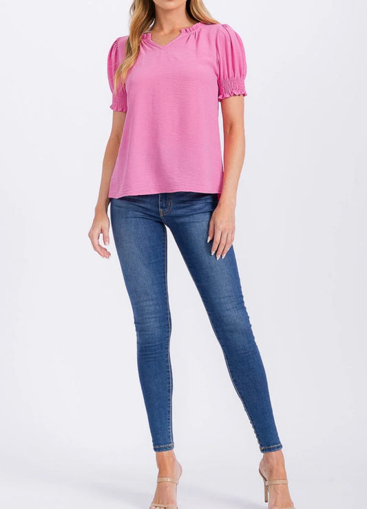 Pretty Please Pink Blouse