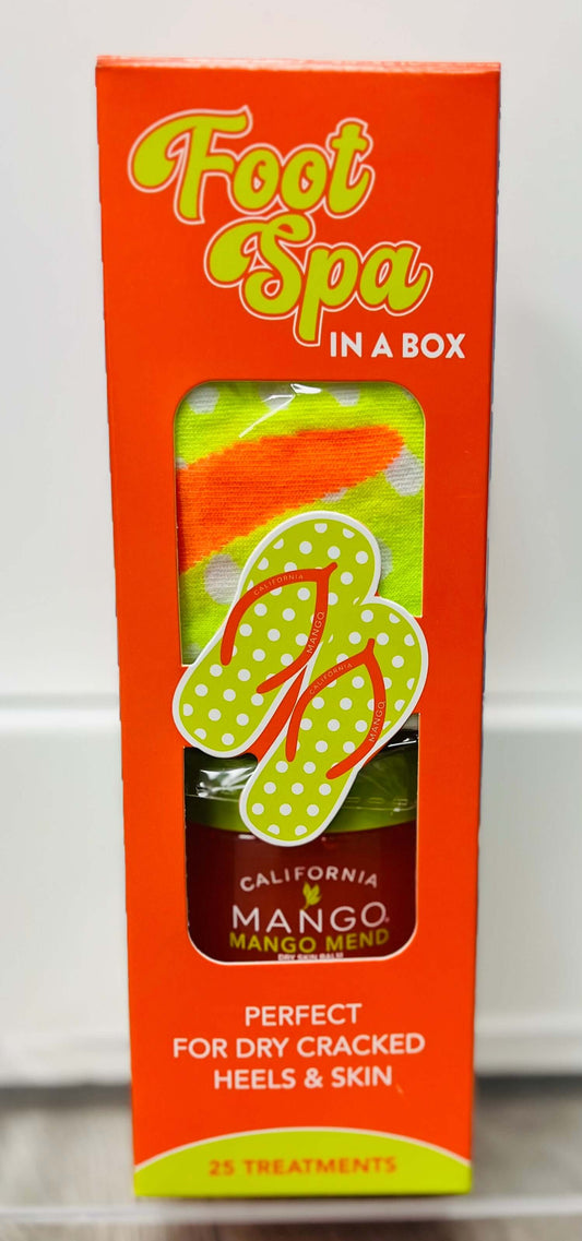 Mango Anyone?  Foot Spa In A Box