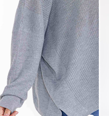 Greta Grey Sweater