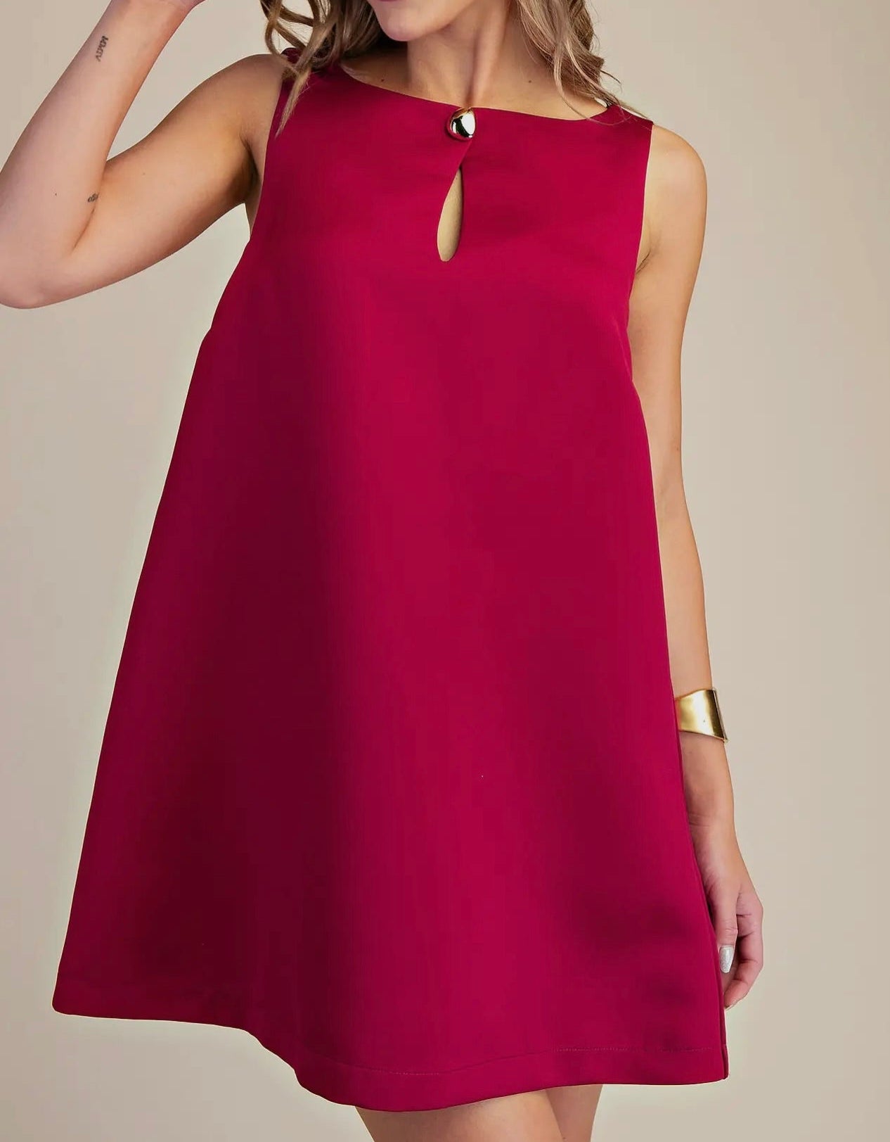 Bailey’s Burgandy Beauty Dress