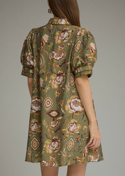 Flowery Floral Dress