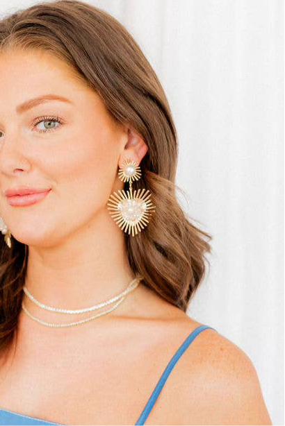 Fiona - Pearl - Earrings