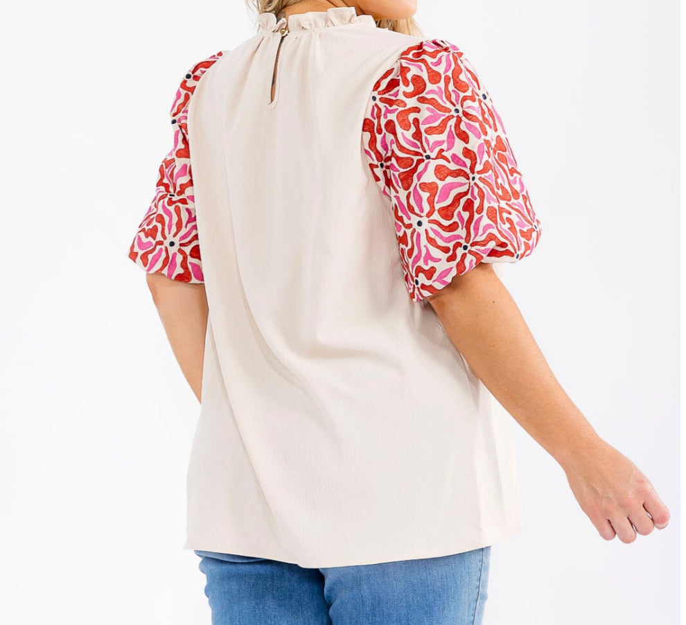 Eva’s Embroidered Blouse