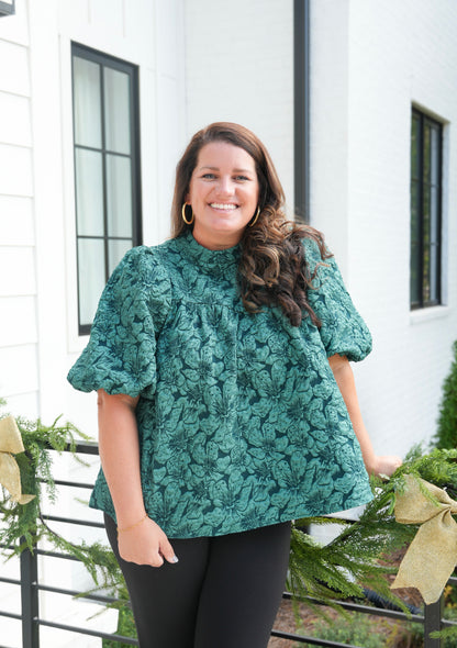 Green With Envy Top