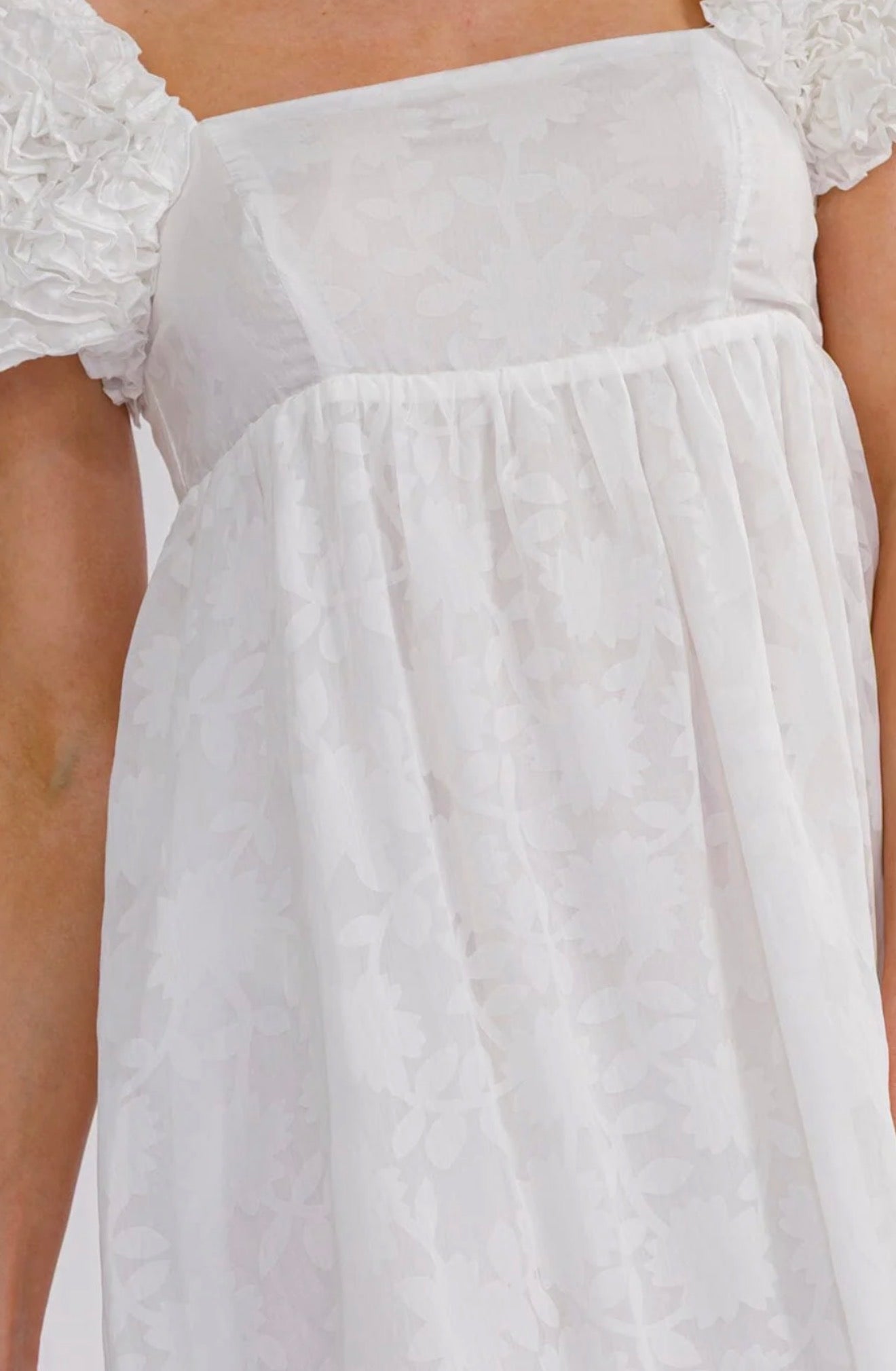 Roses Are White Dress