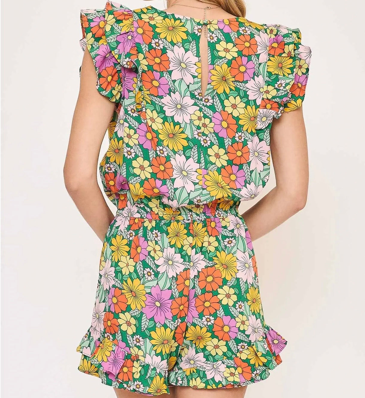 Floral Romper