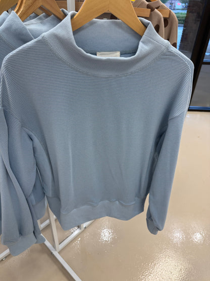 Don’t Mock Me Mock Neck Pull Over