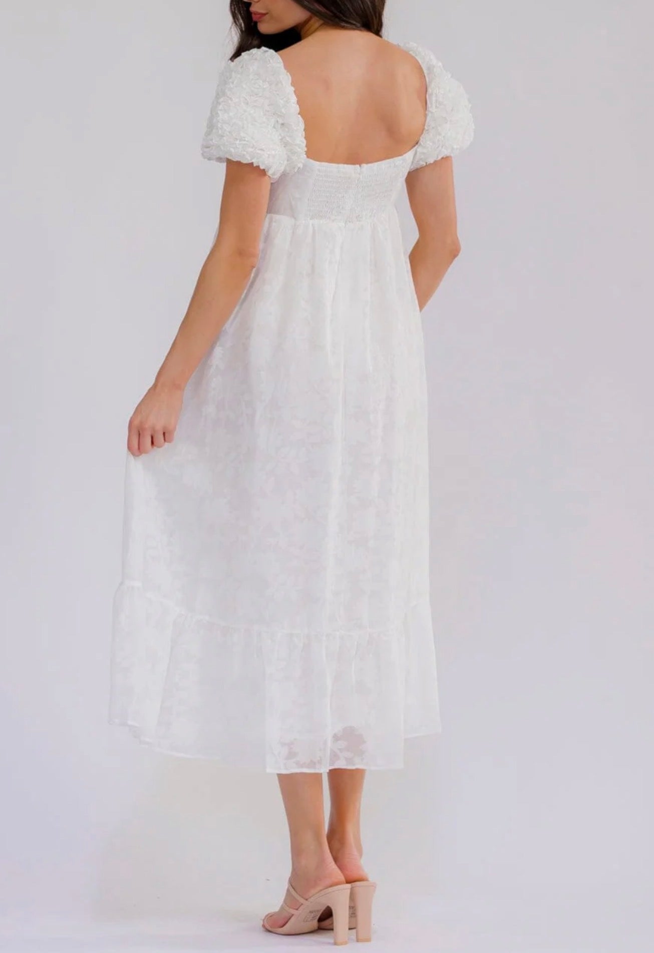 Roses Are White Dress