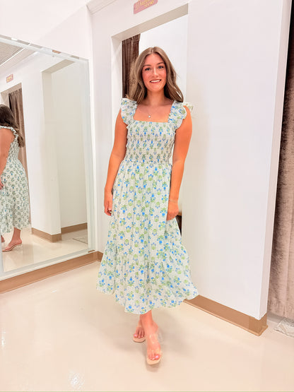 Tallie Tile Pattern Midi Dress