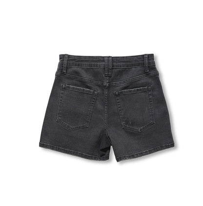 Utility Pocket Denim Shorts