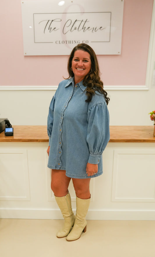 Blue Jean Must Have Dress