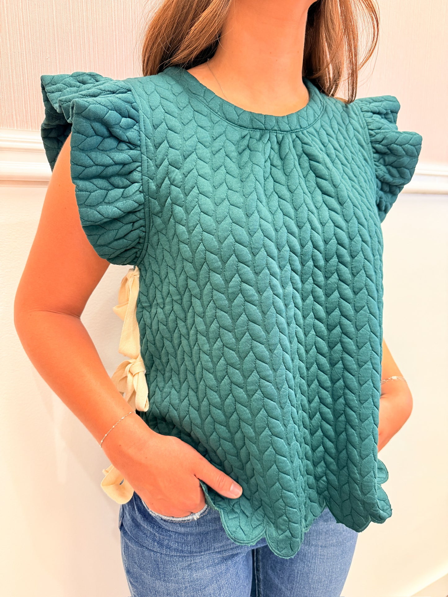 Tami Twill Tape Tie Top