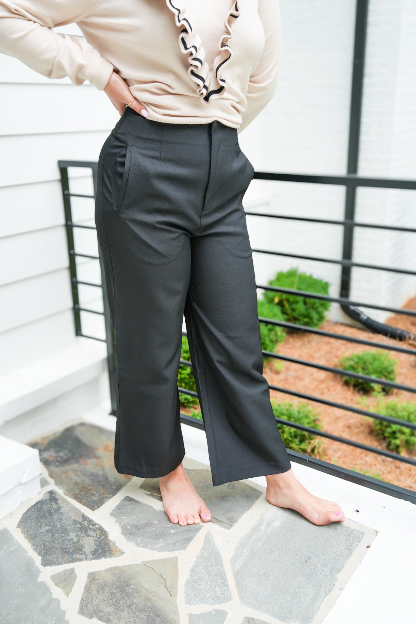 Easy Style Black Pants