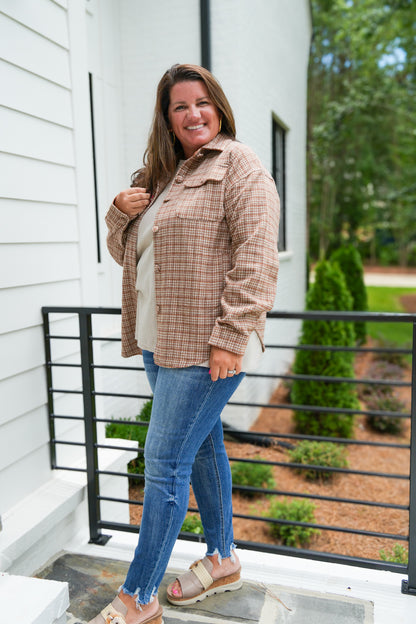 Houndstooth Shacket