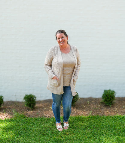 Cable Cardigan