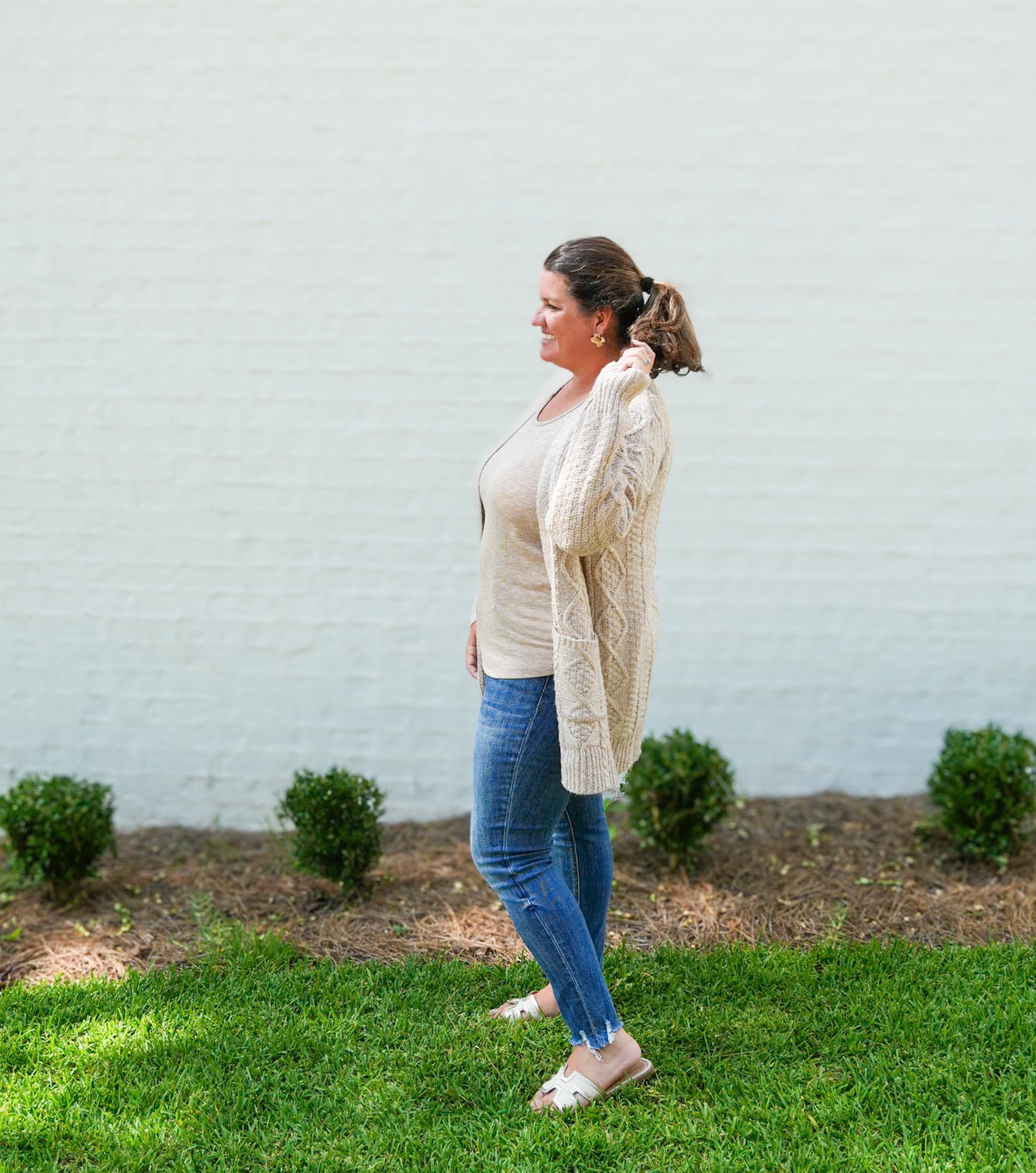 Cable Cardigan