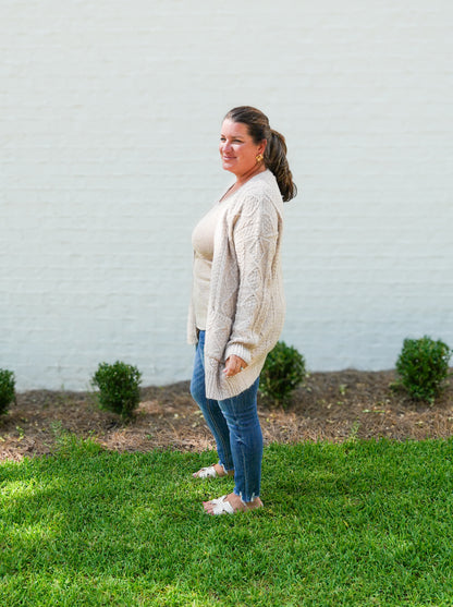 Cable Cardigan