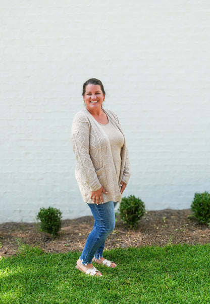 Cable Cardigan