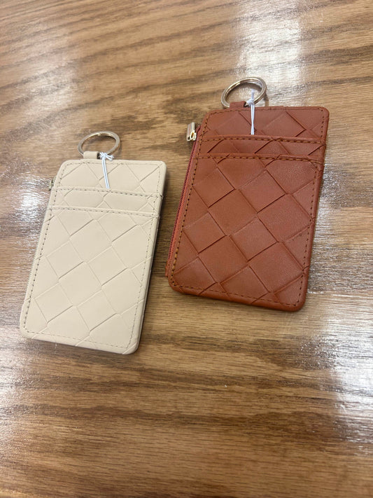 Woven Keychain Wallet