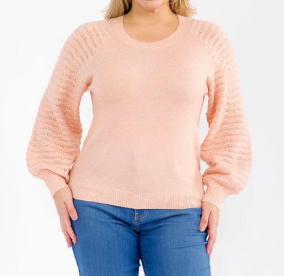 Pretty As A Peach Sweater