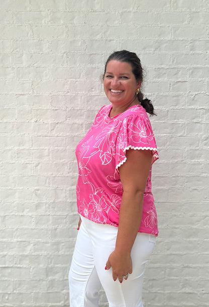 Utterly Fluttery Blouse