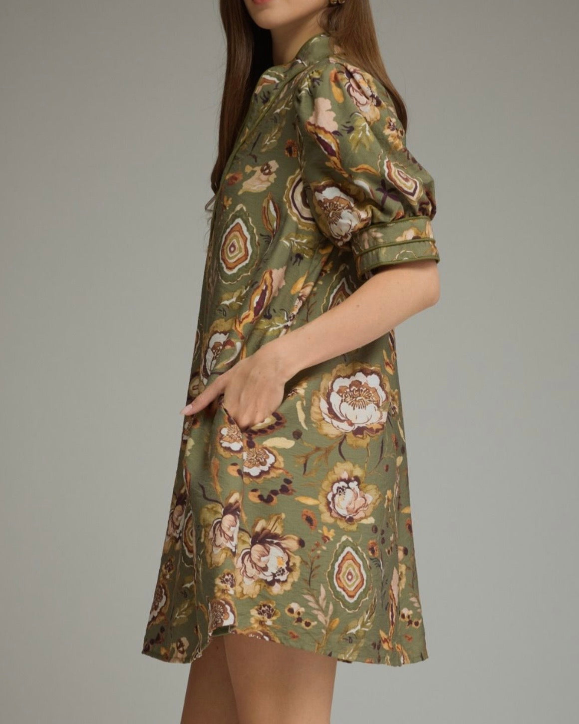 Flowery Floral Dress