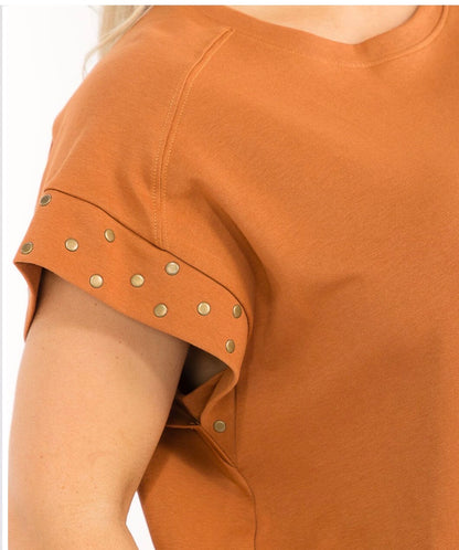 Stunning Studded Top