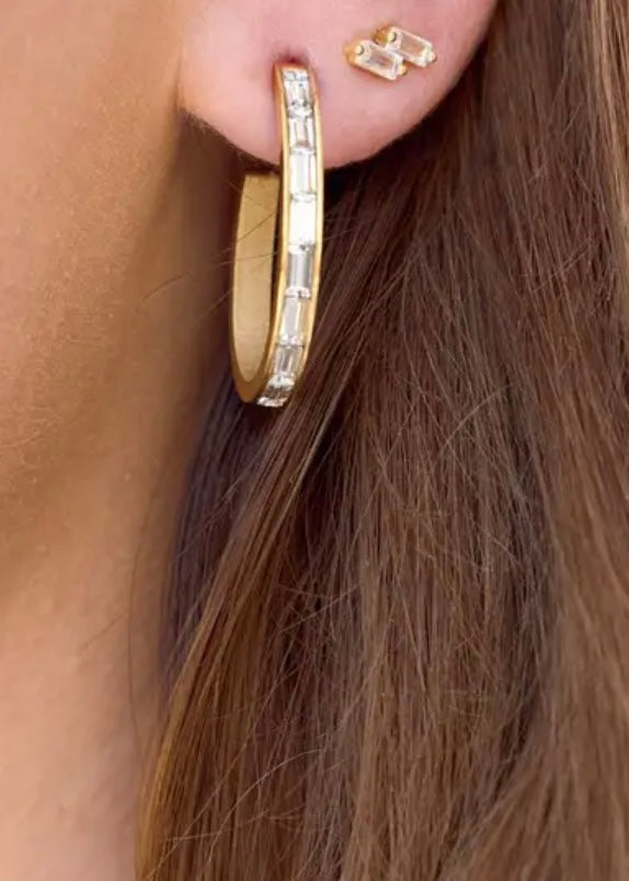 Double Crystal Micro Studs