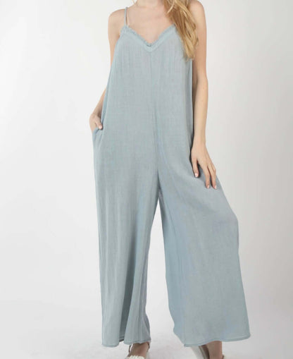 It’s A Winner! Cotton Gauze Jumpsuit